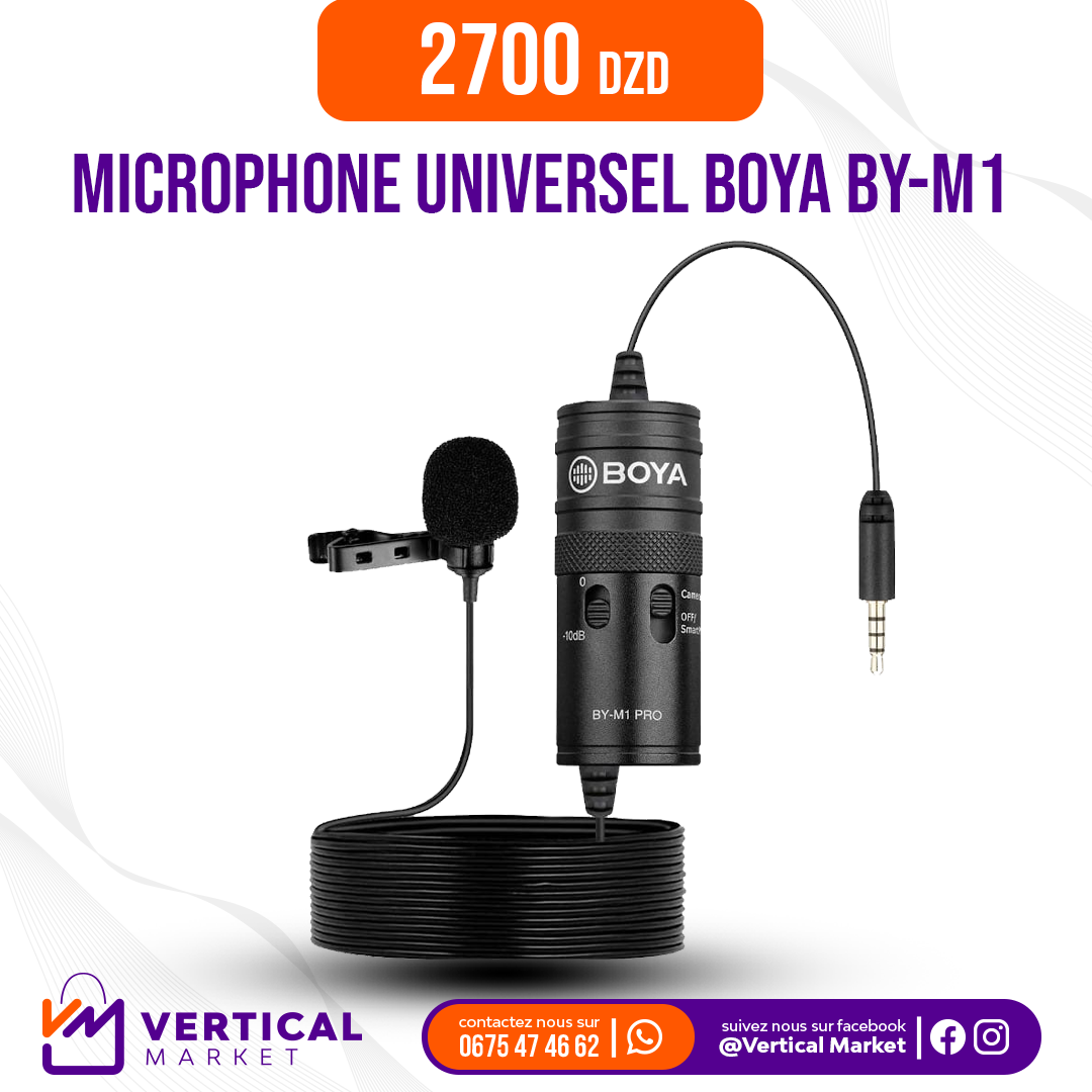 BOYA BY-M1 الميكرفون الفردي القوي